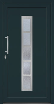 Maniglia Porta  Blu Scuro Acciaio, Vetro Dimensione Standard Porta 42008041