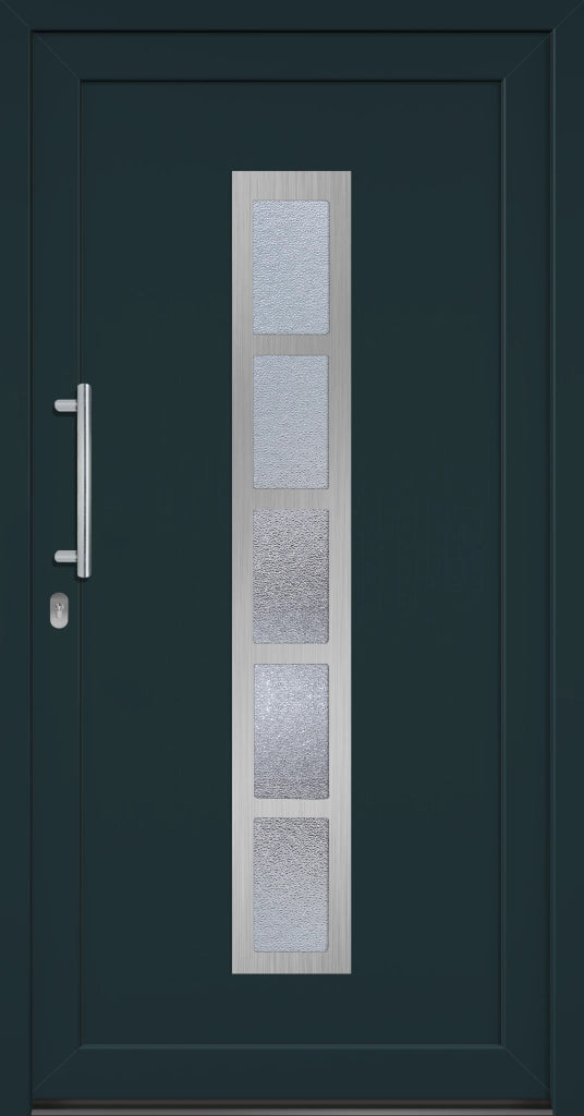 Maniglia Porta  Blu Scuro Acciaio, Vetro Dimensione Standard Porta 42008041