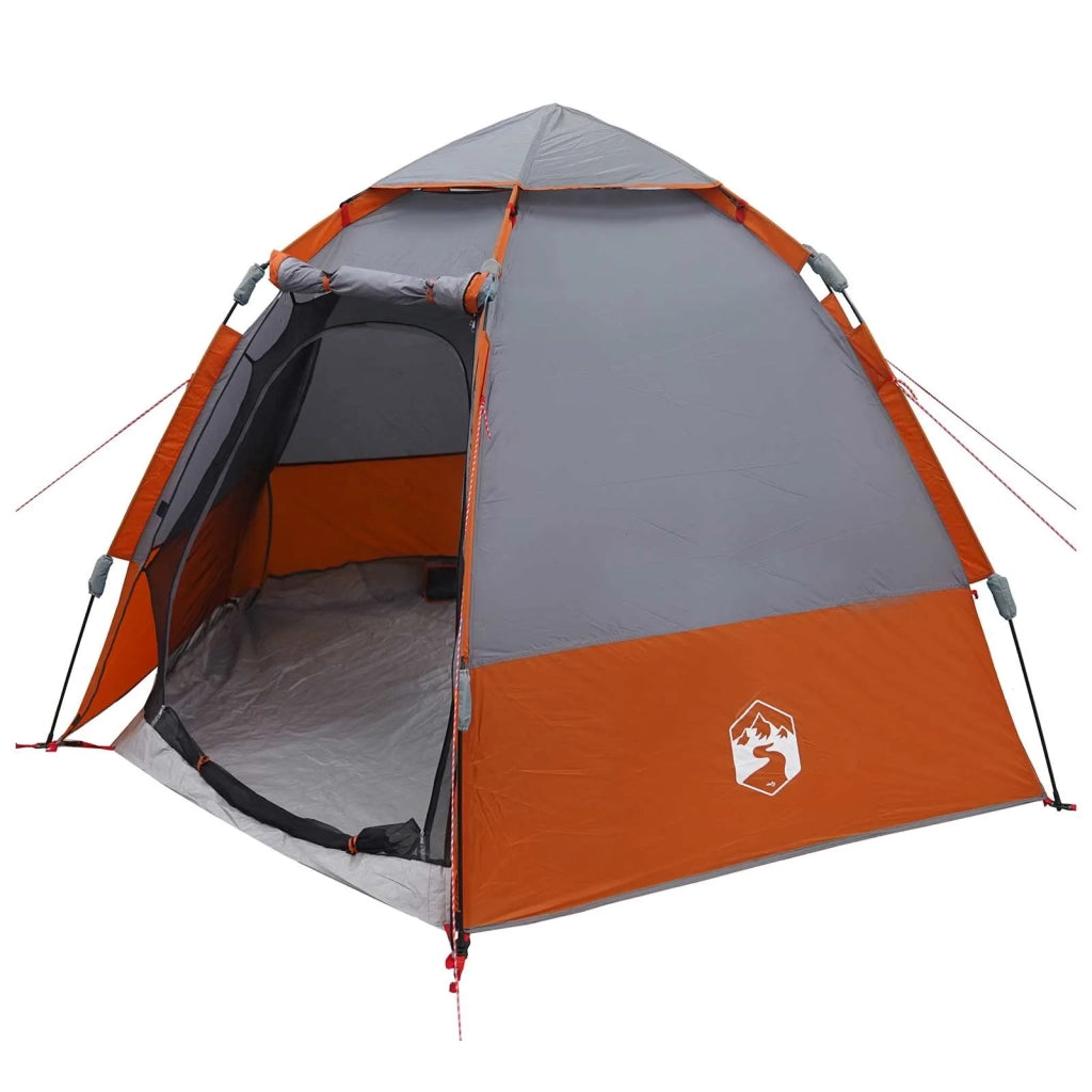 Tenda Istantanea con Telo Impermeabile per 4 Persone con Rilascio Rapido-Tenda da campeggio 423606