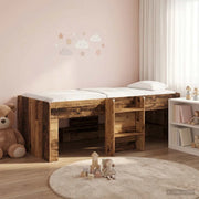 Letto Alto per Bambini 2 pcs Legno antico 193 x 96,1 x 68,5 cm