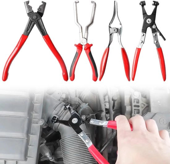 Set di attrezzi per la rimozione di catene di trasmissione - Robusto acciaio di carbonio - Maniglie ergonomiche - Duraturo e comodo - Set di attrezzi