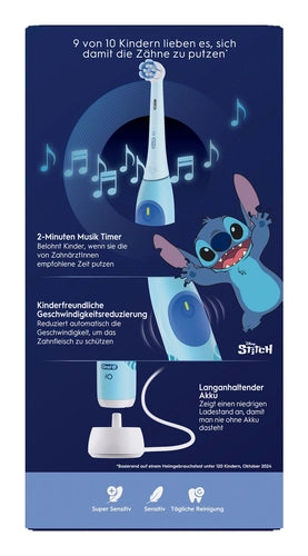 Oral-B iO Kids Stitch Bambino Spazzolino rotante Blu