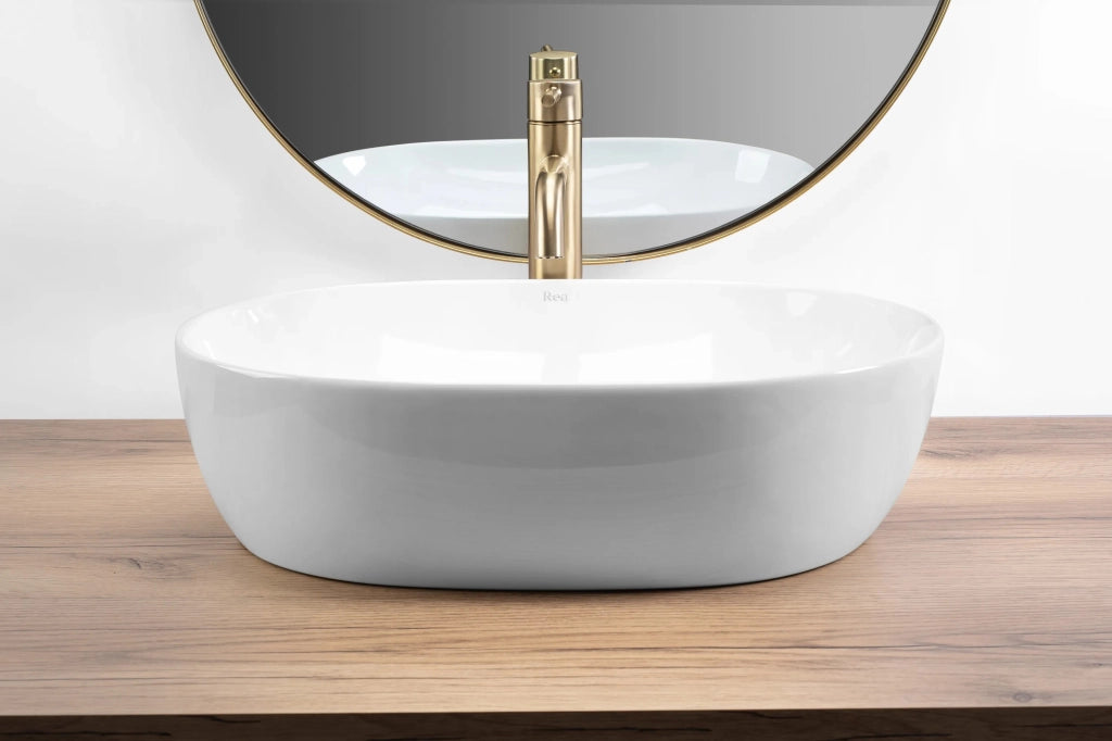 Lavabo Da Appoggio Rea Lisa