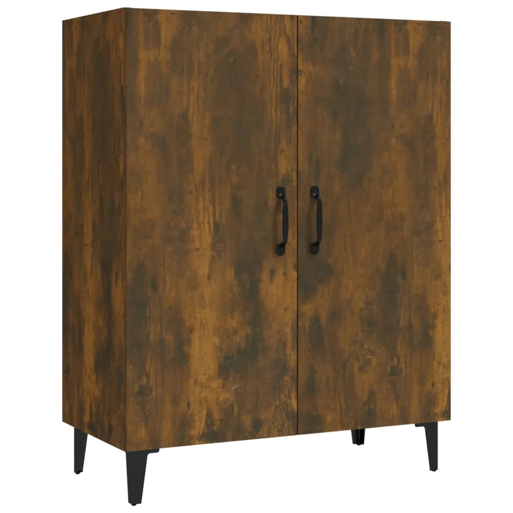 Credenza Rovere Fumo 70x34x90 cm in Legno Multistrato cod mxl 23040