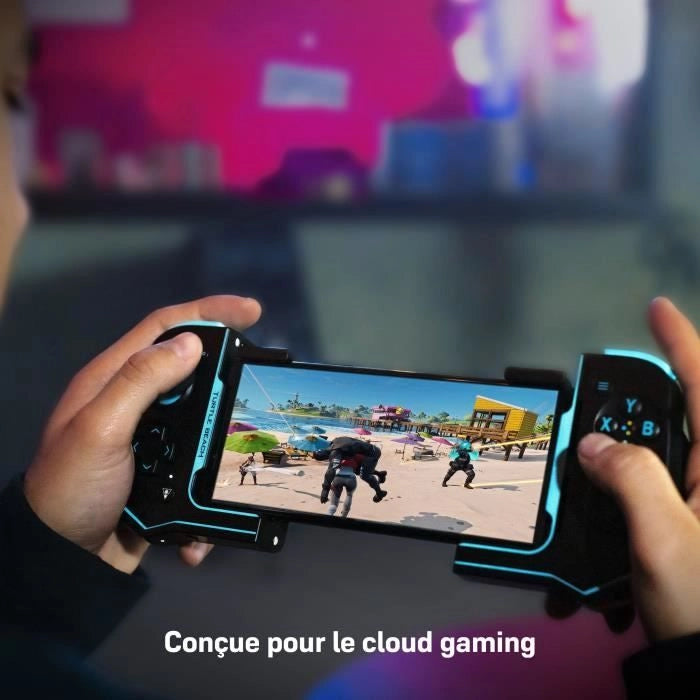 Controller di gioco mobile Android - Turtle Beach Atom - Bluetooth - Nero/Ciano