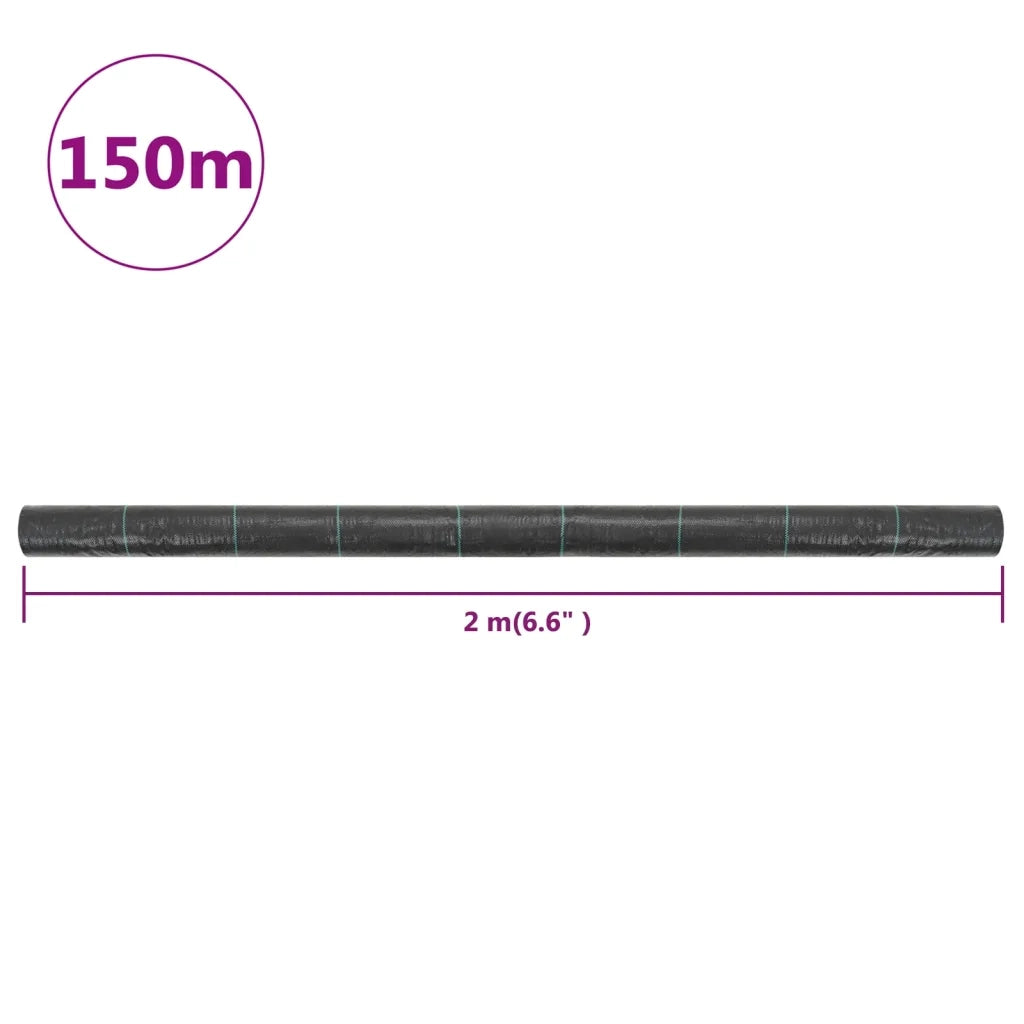 Telo Pacciamatura Antiradici Antierbacce in PP 2x150 m Nero 45230
