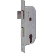 SERRATURA CANCELLO INFILARE 061300 WELKA  B.Q ZINC F.MM 22 F.SAGOM M2+SCR+Q8 E.MM 30
