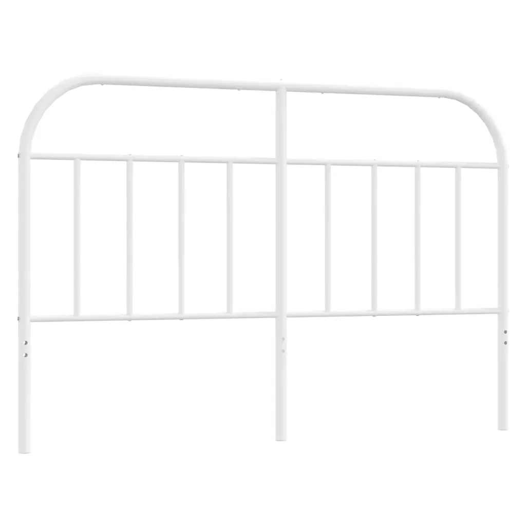 Testiera di Ricambio in Metallo Bianco 150 cm 353718
