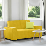 Divano a 2 Posti-Sofa 2 Posti giallo 120 cm in Velluto 749081