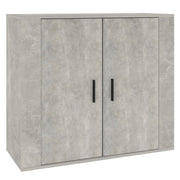 Credenza buffet cassettiera mobile contenitore organizer cucina soggiorno soggiorno 80 x 33 x 70 cm derivati ​​del legno grigio 02_0032101