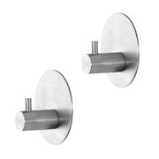 Appendini portasciugamani in acciaio satinato Metal