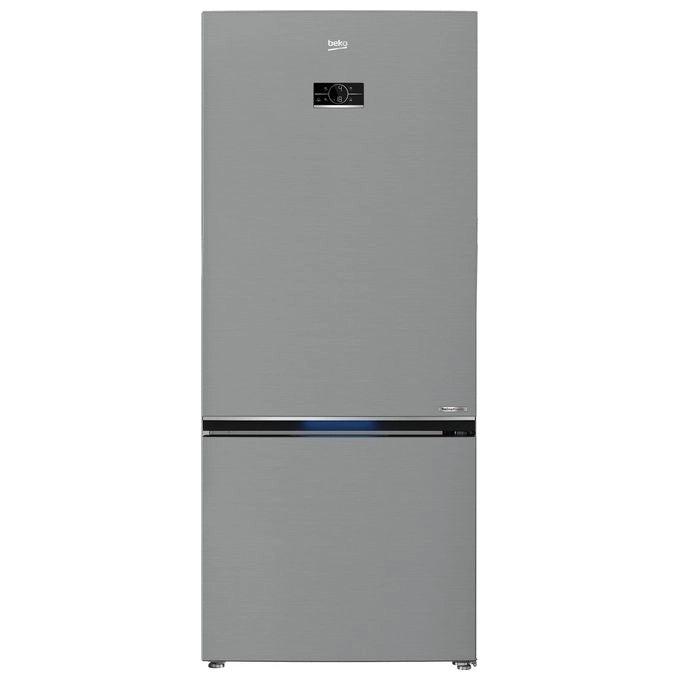 Beko B7RCNE595ZXPW Beyond Frigorifero Combinato 551 L 187 cm Classe D 35 dB Total No Frost AeroFlow MultiZone (187x78x76 cm) colore Inox
