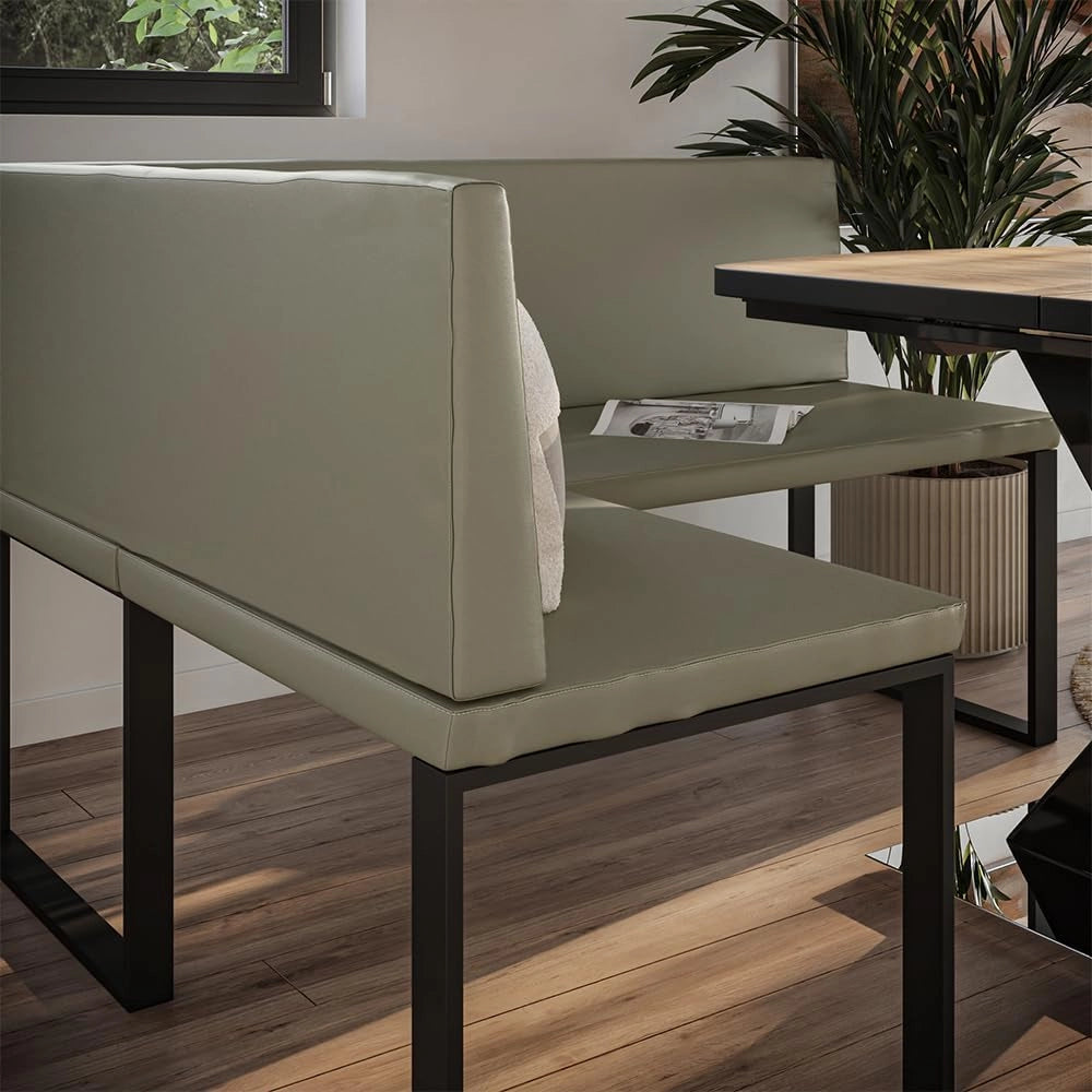 Vicco panca ad angolo Ravon, Cachemire, 120 x 150 cm