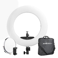 Ring light a LED Medow 960 Bi-Color, 3200-5500 K, Luce ad anello da 96 W per foto e video con telecomando, compatibile con treppiedi fotografici