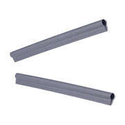 Clip KADAX da 19 cm per nastro per recinzione, ganci per nastro per recinzione, grigi, 2 pezzi