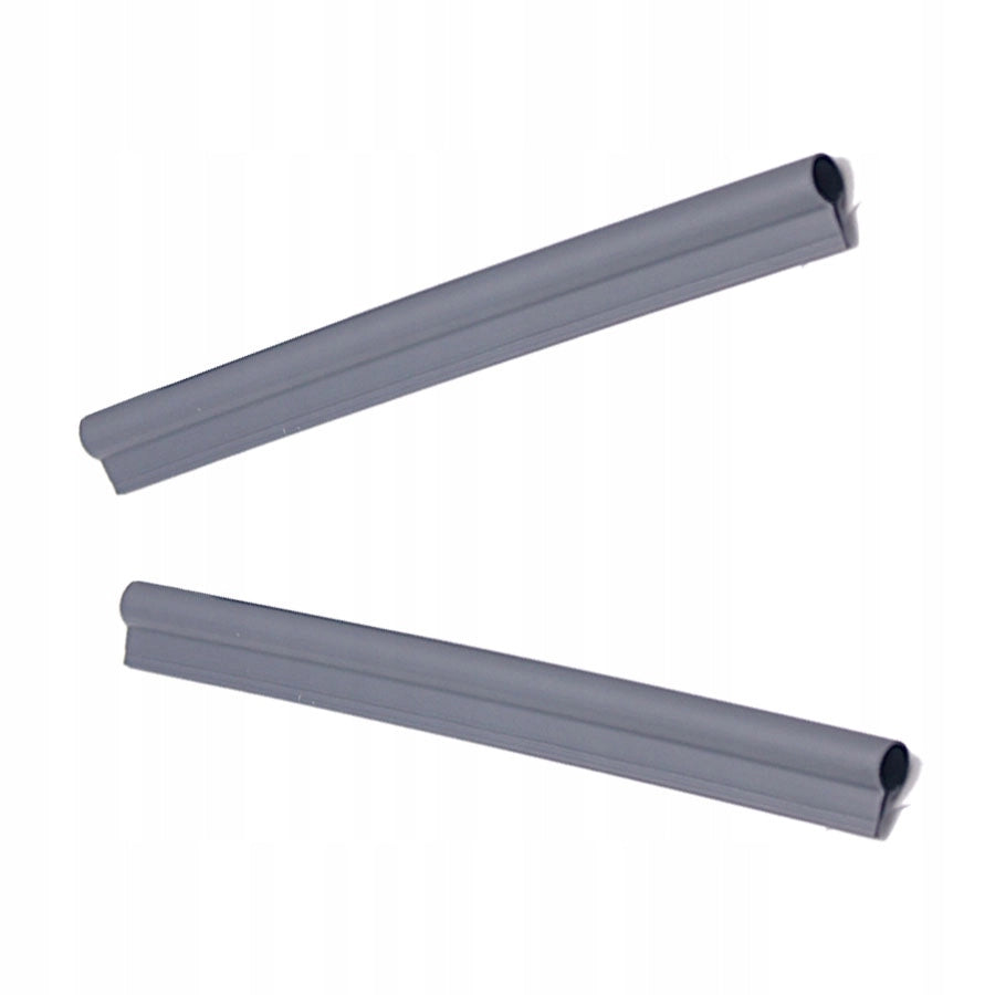 Clip KADAX da 19 cm per nastro per recinzione, ganci per nastro per recinzione, grigi, 2 pezzi