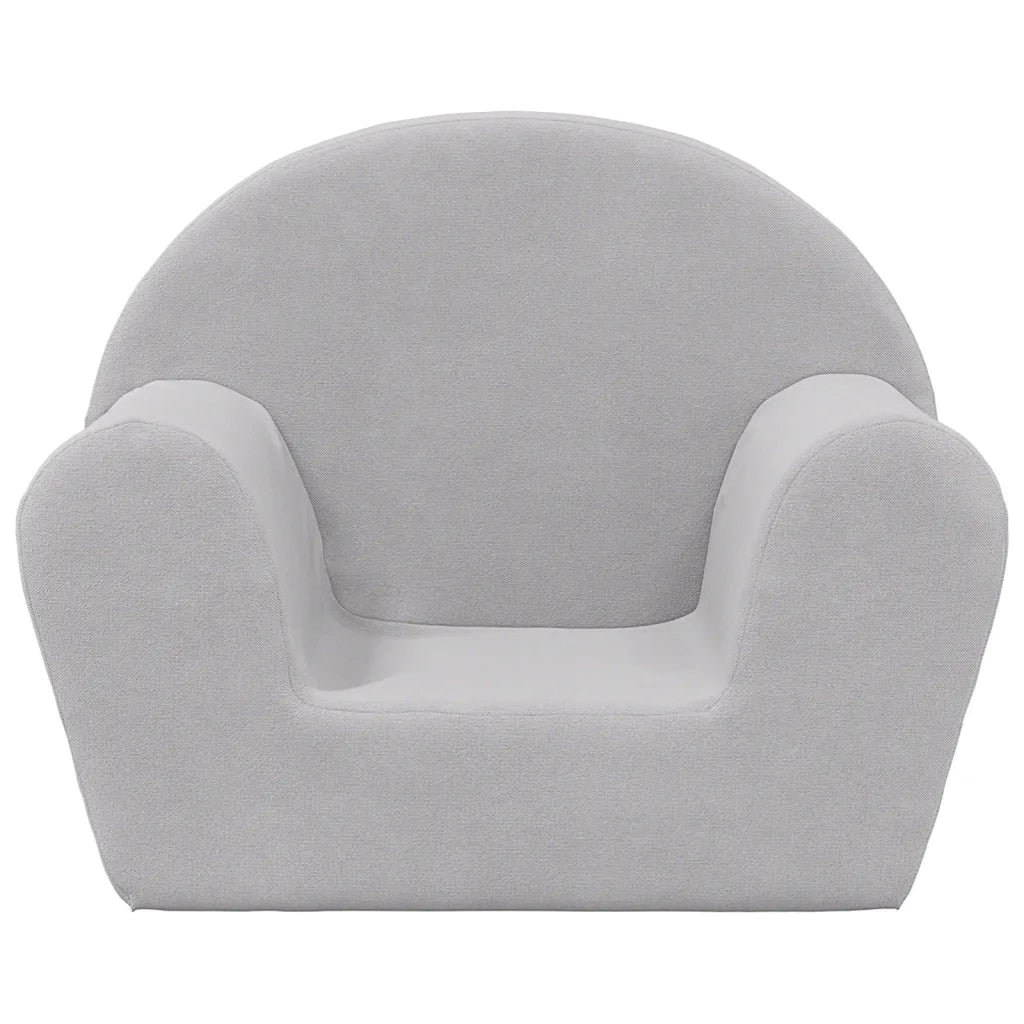Divano per Bambini Grigio Chiaro in Morbido Peluchecod mxl 134383