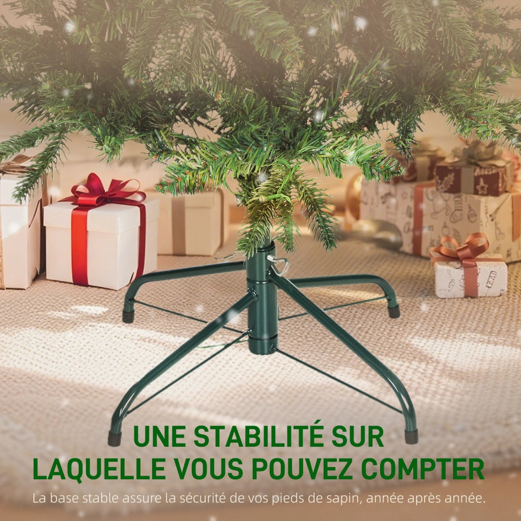 Albero di Natale Artificiale 150 cm ¨C Xylo ¨C Verde con 150 Luci LED 8 Modalit¨¤ 431 Rami