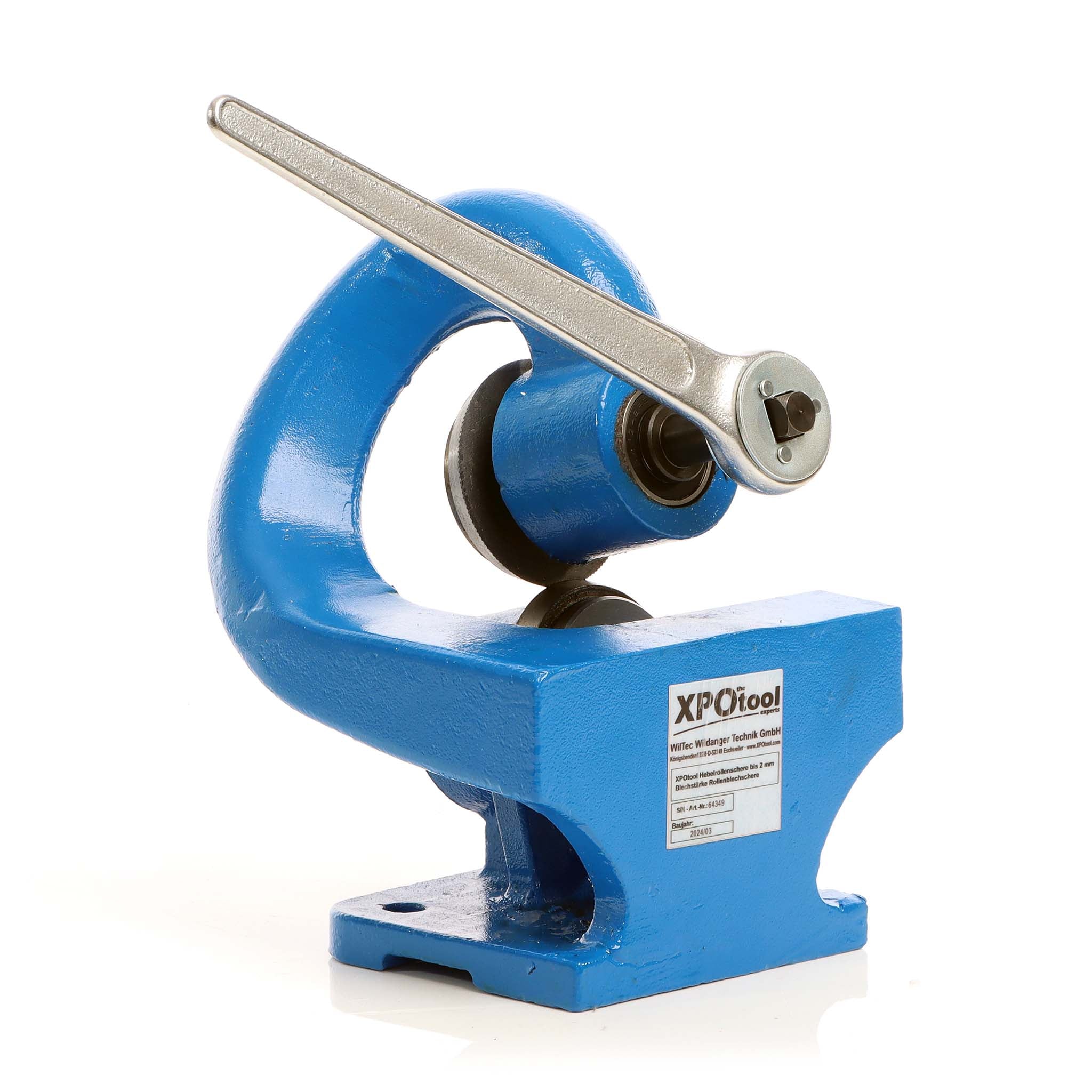 Cesoie a rullo con leva Per lamiere fino a 2 mm di spessore Cesoia a disco per lamiera