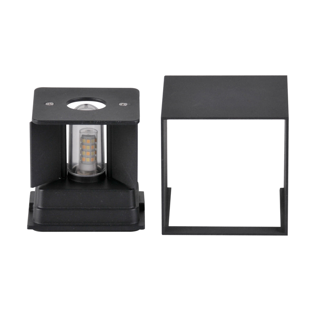 Applique esterno nero G9 orientabile KIOTO 318572 Polux