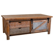Tavolino marrone 120x60x48h