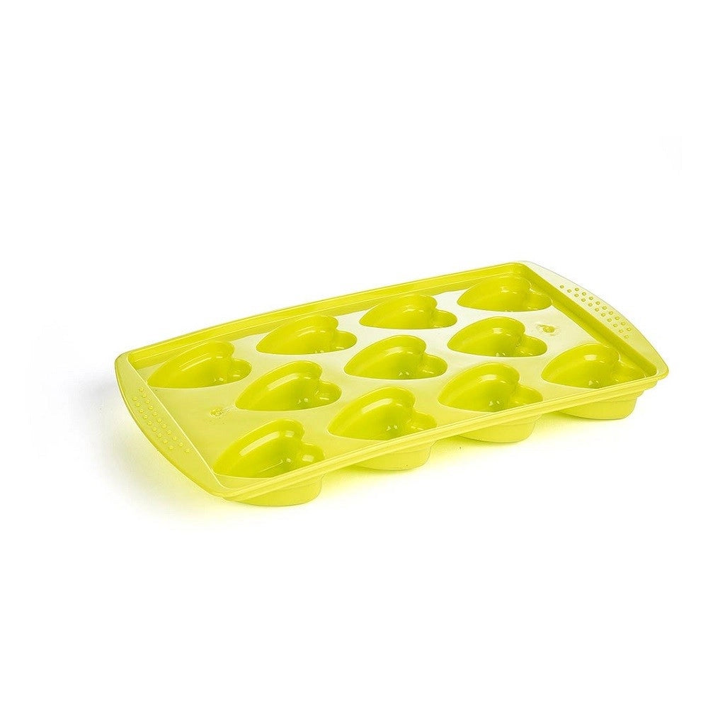Trade Shop - Vaschetta Forma Ghiaccio Forma Di Cuore Cubetti Ghiaccio Plastica Colorata 11584 -