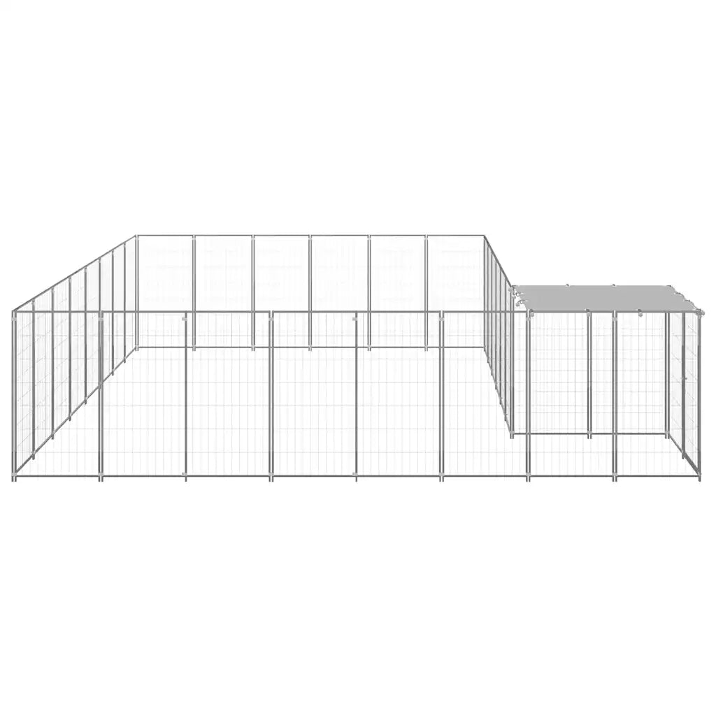 Gabbia per Cani Argento 15,73 mÂ² in Acciaio   cod mxl 44103