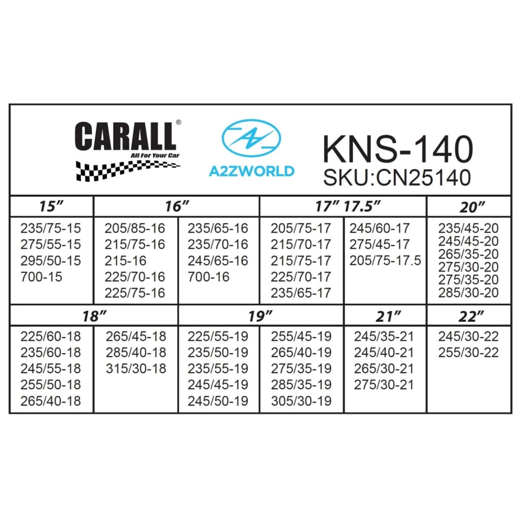 Catena Da Neve 9mm KNS140 Gruppo 140 Omologato ONORM V5117