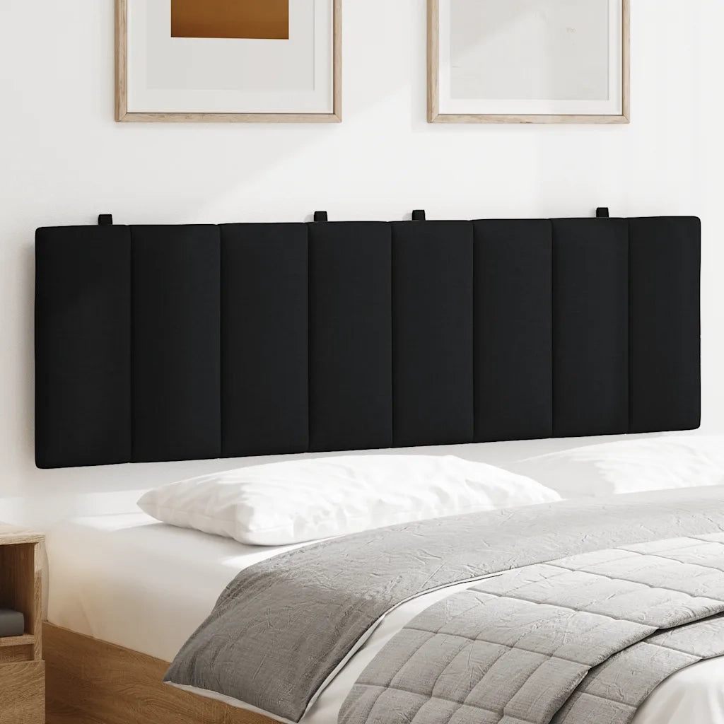 Cuscino Testiera Hanko Nero 160 cm in Tessuto CFW7895906