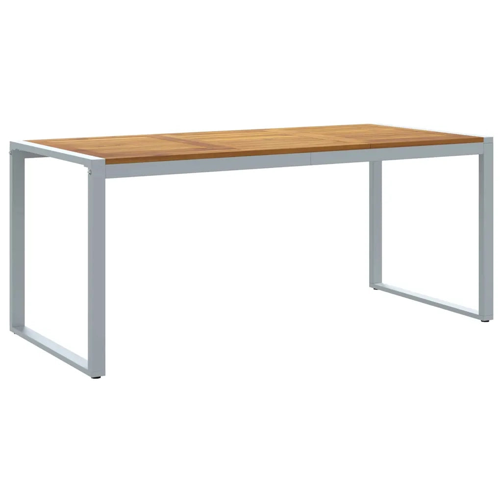 Set da Pranzo per Giardino 5 pcs Grigio 3284363