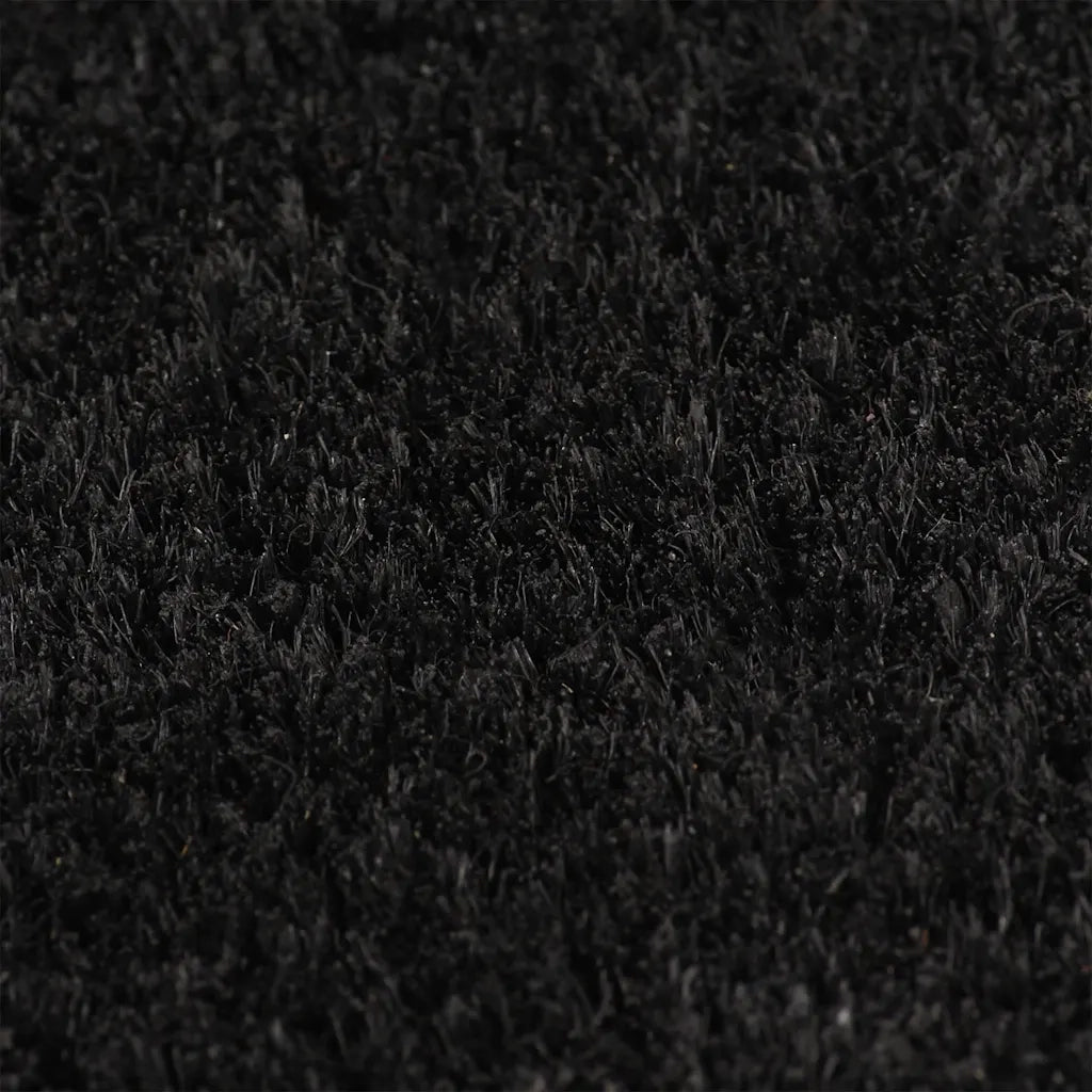 Zerbino | Tappetino Nero 40x60 cm in Fibra di Cocco