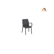 SEDIA IN POLIPROPILENE 'VERONA ARMCHAIR' grafite