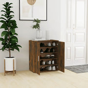 Scarpiera Rovere Fumo 60x35x70 cm in Legno Multistrato cod mxl 41370