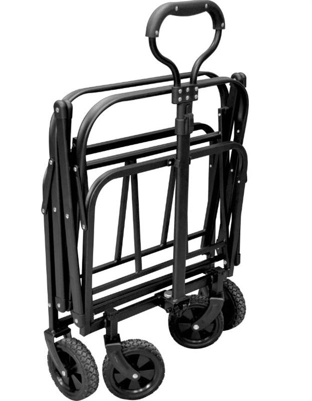 CARRELLO PIEGHEVOLE DA TRASPORTO DIMENSIONI CESTELLO 620X390X240 MM PORTATA 120KG LEGGERO TELAIO IN ACCIAIO OKP