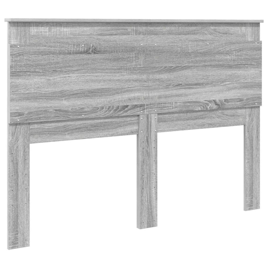 Testiera con testiera Grigio Sonoma 160 cm Legno multistrato 887438
