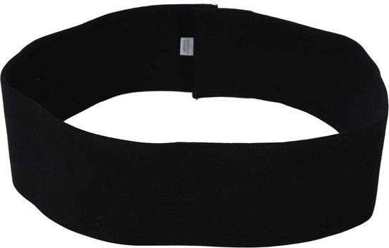 Stabilizzatore elastico per implante regolabile nero - supporto respiratorio per seno per donne (L)
