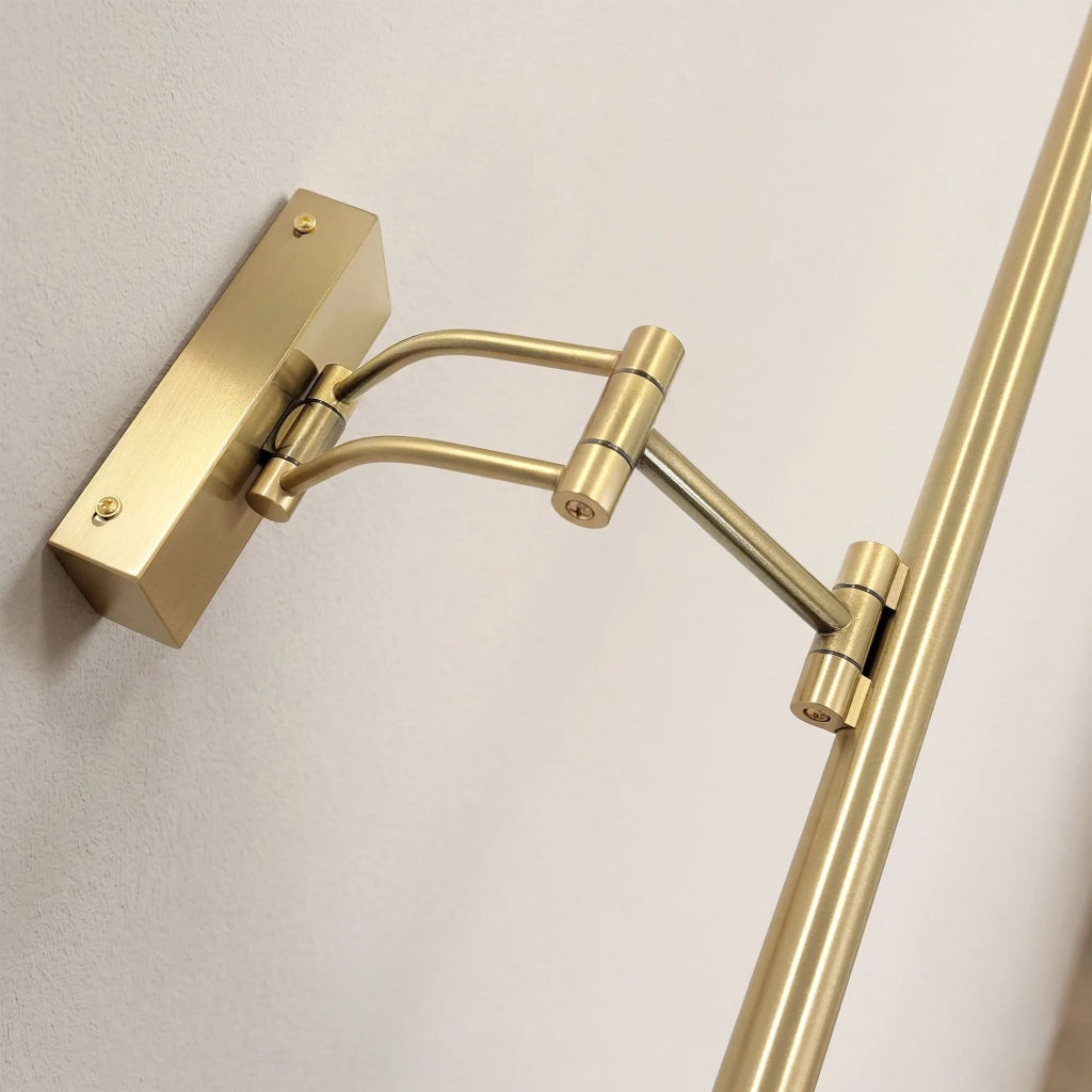 Applique Da Bagno Led Swe023-1w 60cm Brush Gold