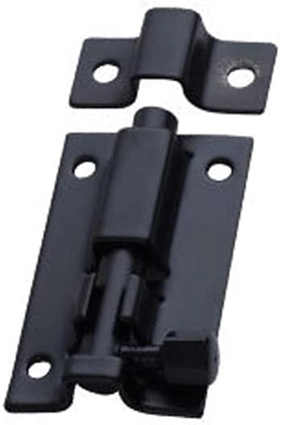 Blocco interno di sicurezza in acciaio inossidabile - Bloccante di porta - Interne blocco di sicurezza - Blocco di sicurezza per porta scorrevole - Sicurezza - Installazione facile - Chiave di sicurezza per porta