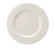 Set 12 Piatti Frutta da Tavola in Porcellana Bianco Ischia 21 cm