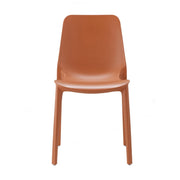SET 6 SEDIE GINEVRA TECNOPOLIMERO SCAB DESIGN - Terracotta 73