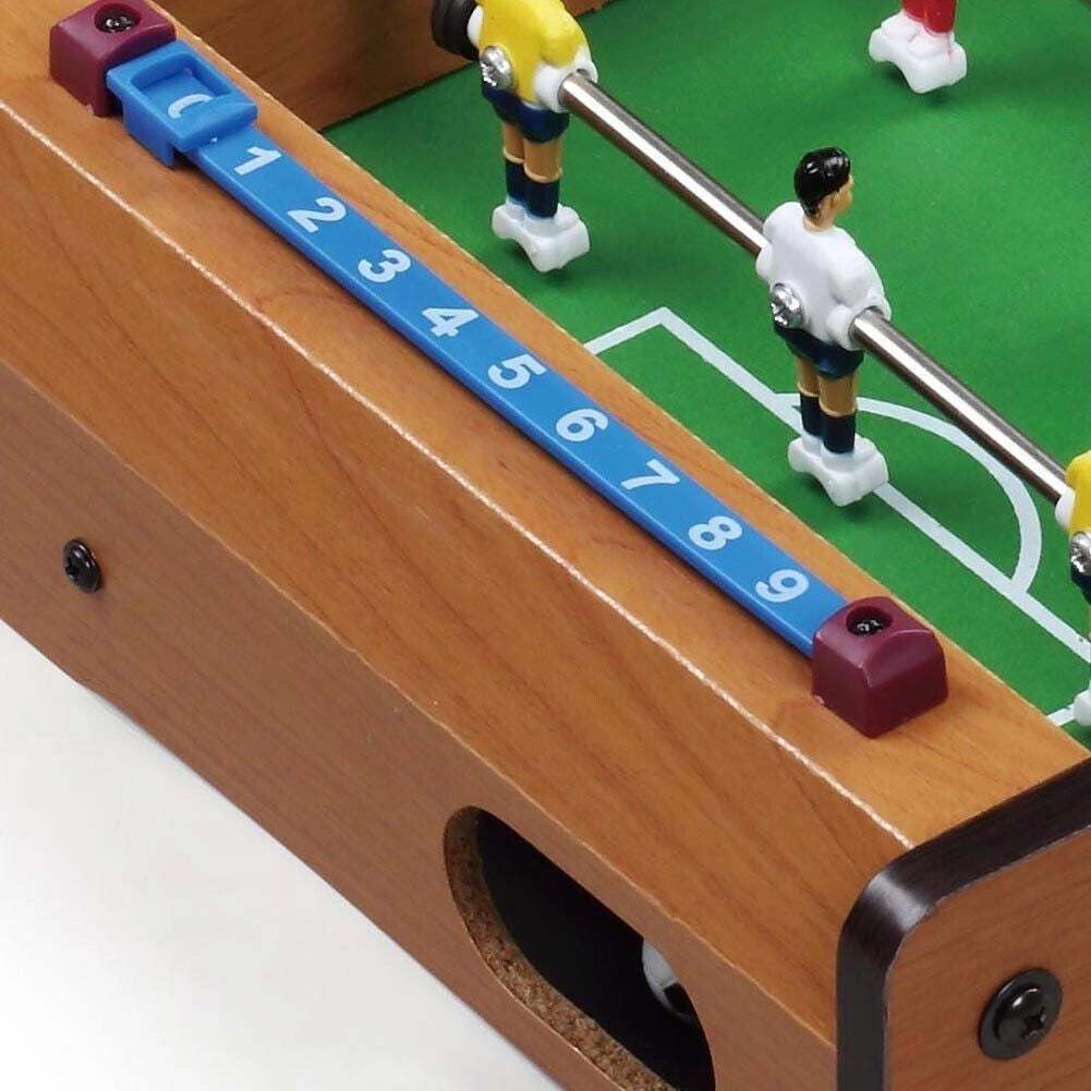 Calcetto da tavolo calcio balilla bambini gioco biliardino 12 giocatori MB-01S