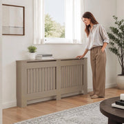 Radiator Cover 172x19x81 Cm MDF
