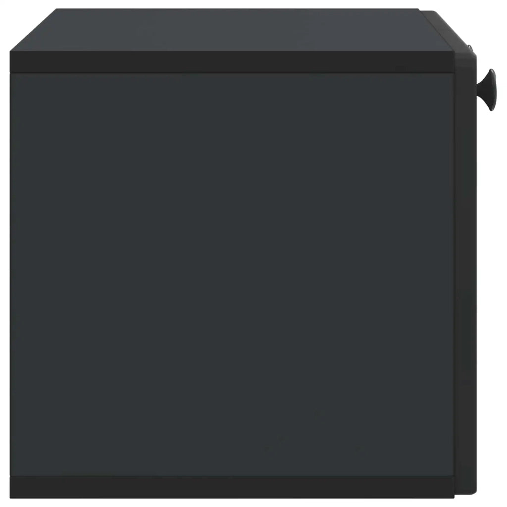 Mobile Porta TV da Muro Nero 59,5 x 31 x 30 cm 898026