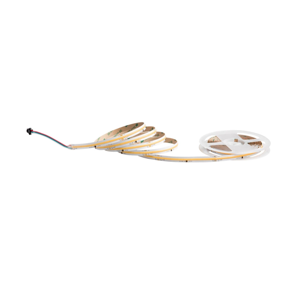 STRIP LED COB DIGITALE 24V 15W PER MT 1060LM PER MT 3000K 500CM