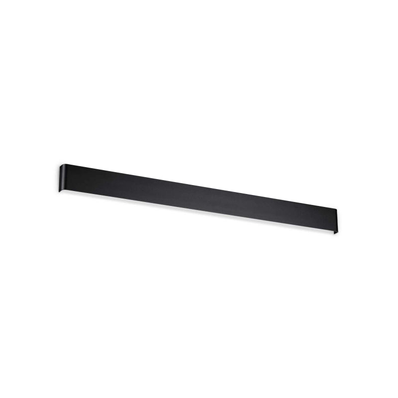 Lampada Da Parete Delta Ap D110 3000K Nero Ideal-Lux
