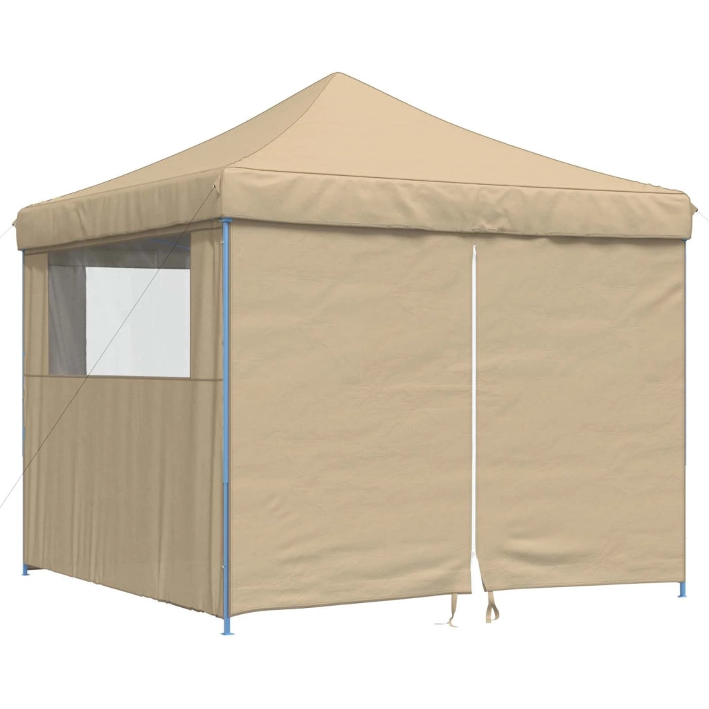 Tenda Party Beige 292 x 292 x 315 cm Tessuto Oxford 42023566