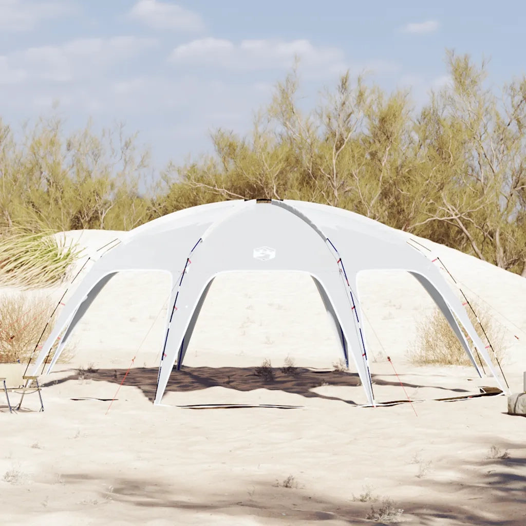 Tenda per Feste-Tenda da campeggio Grigia Impermeabile 261636