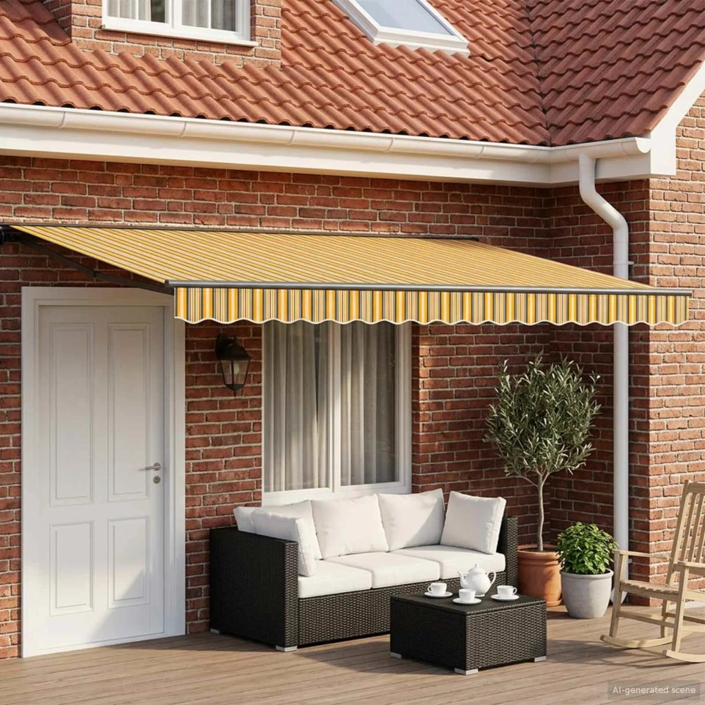 Tettuccio Elettrico Retrattile 4,5 × 3,5 m
