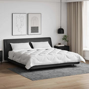 Set di piumini con cuscino 3 pcs Bianco 200 x 200 cm Microfibra