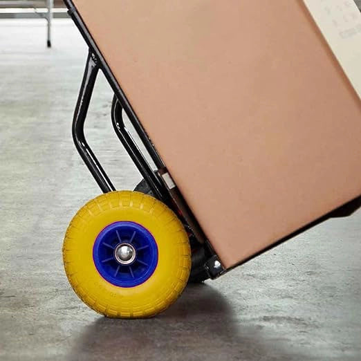 RUOTA IN POLIURETANO PER CARRELLI CON DISCO IN PLASTICA IDEAL STAR 260x85 mm - portata 120 kg - IDEAL STAR